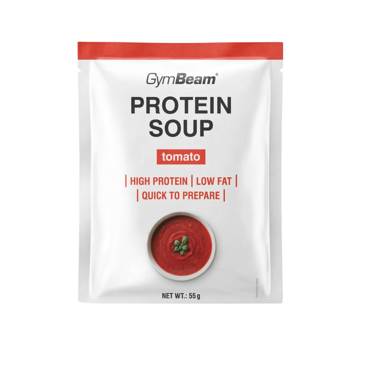 GYMBEAM Proteínová paradajková polievka 55 g