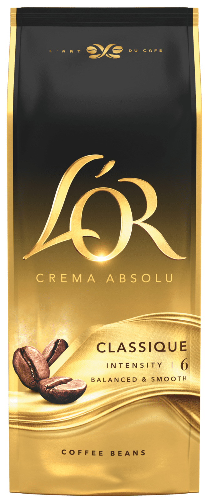 L'OR Káva Crema Absolut CLASSIQUE zrnková káva