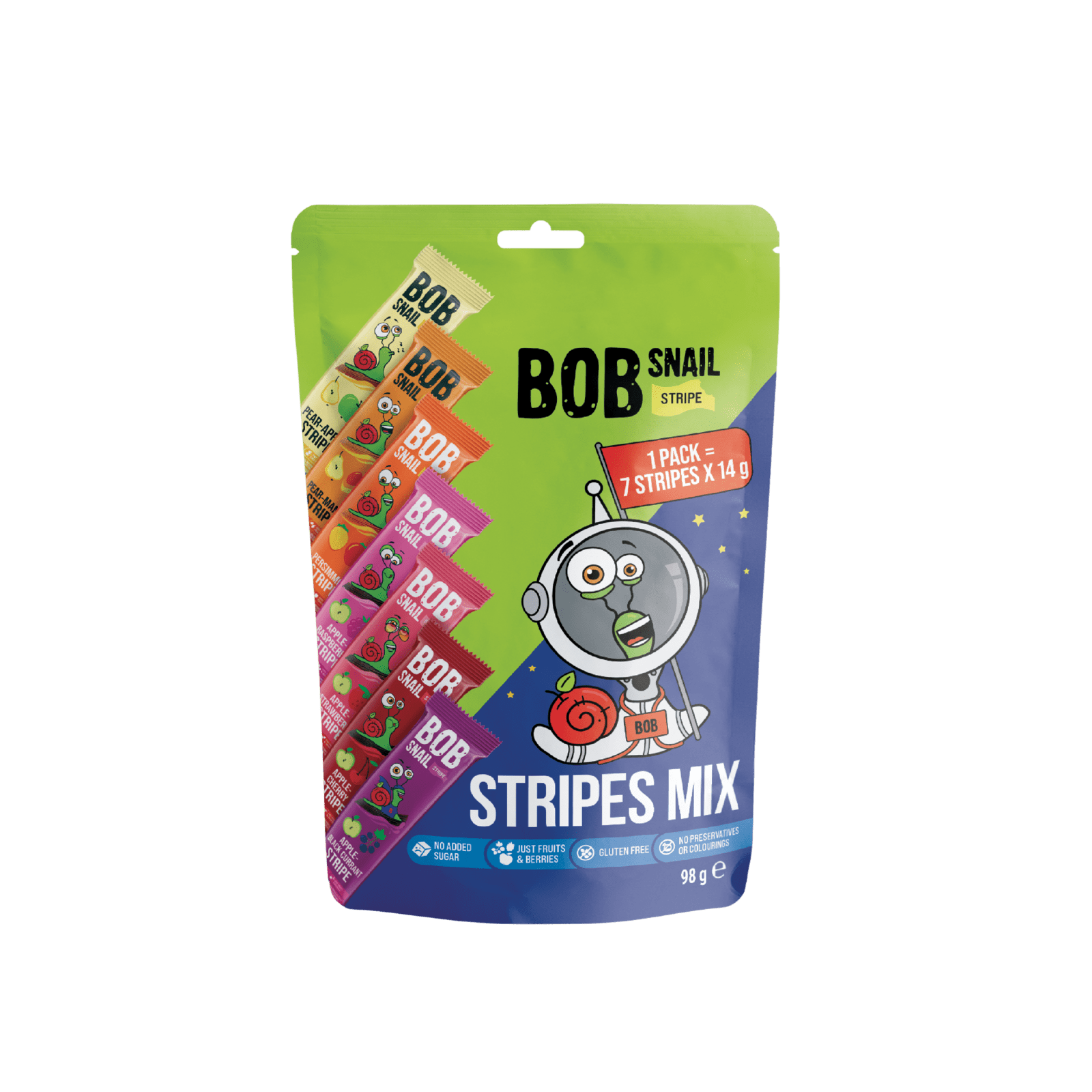 ŠNEK BOB Ovocné plátky mix 7 x 14 g