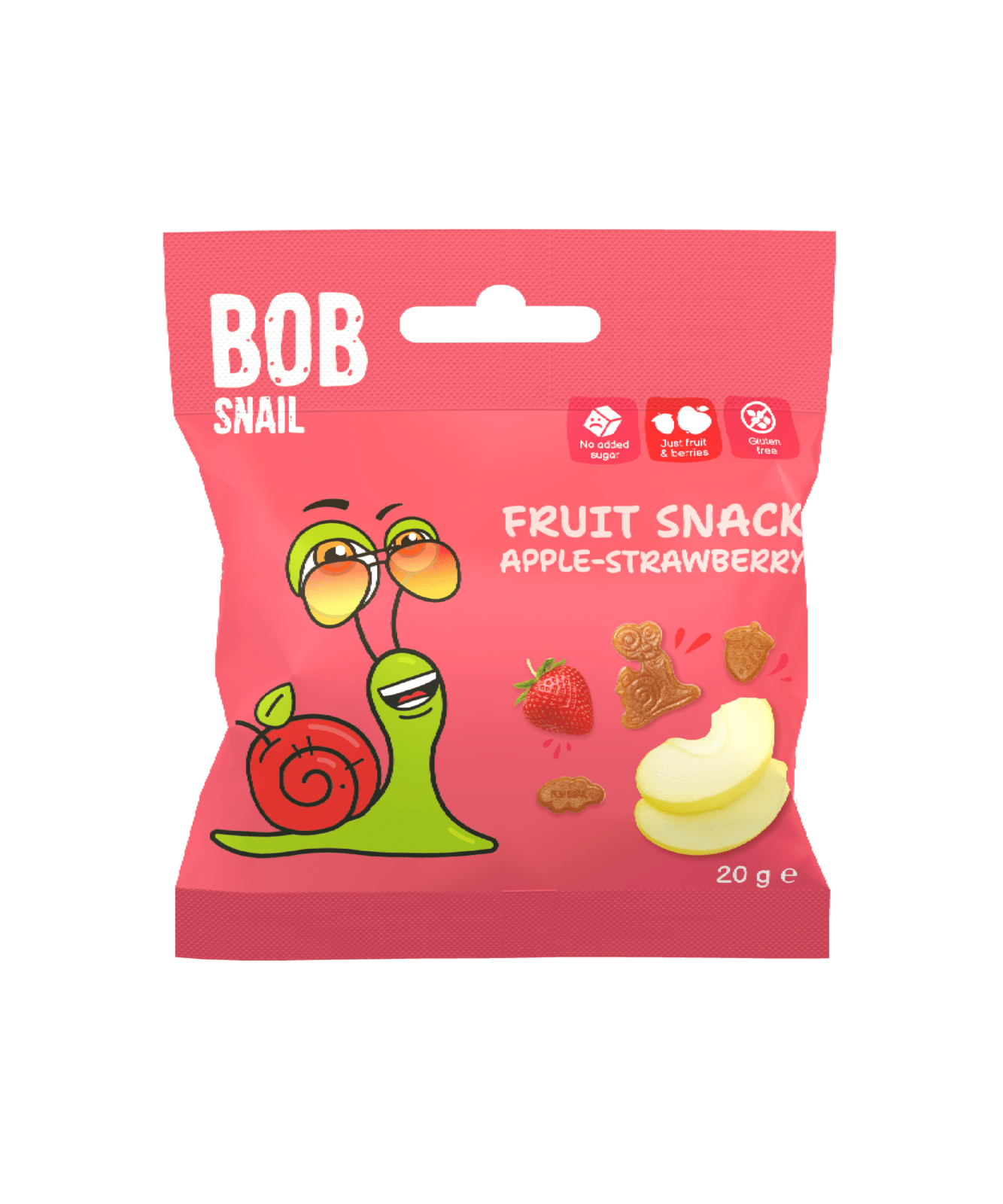 ŠNEK BOB Ovocná desiata jablko-jahoda 20 g