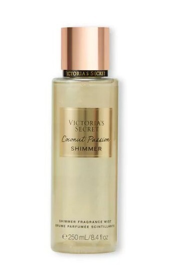 Victoria's Secret Coconut Passion Shimmer - telový závoj s trblietkami 250 ml