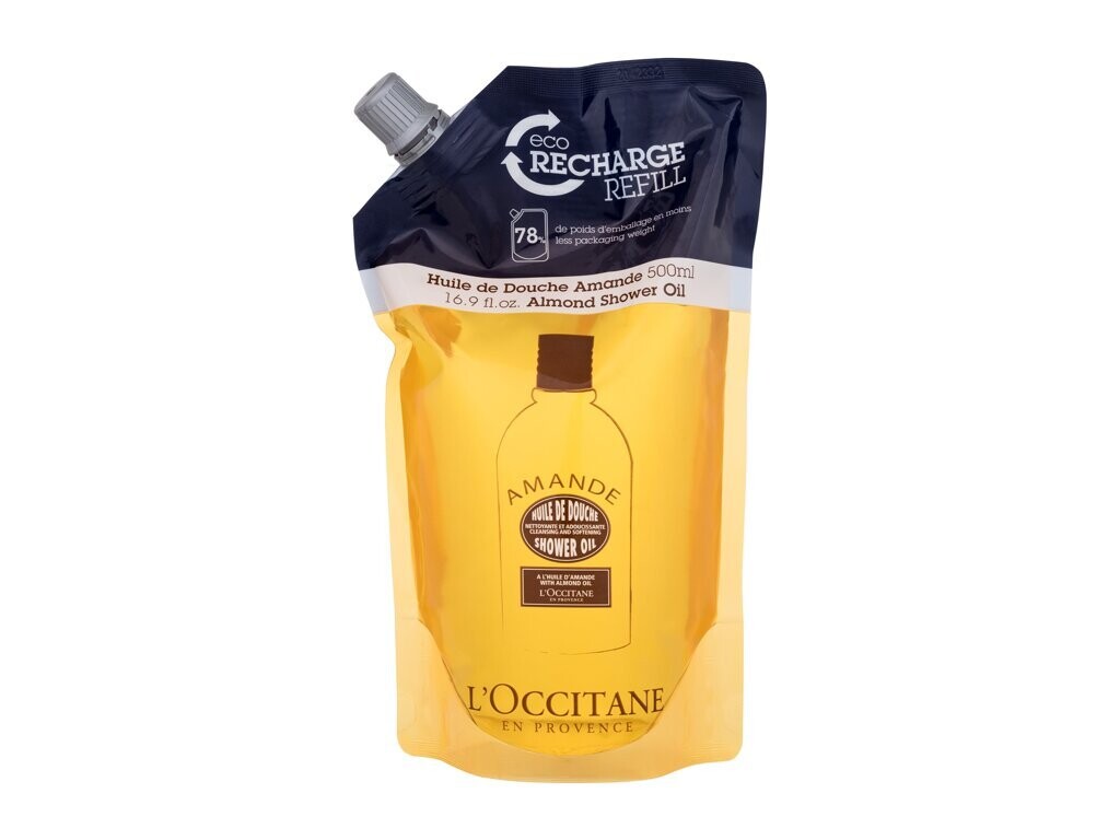 L'Occitane en Provence Náhradná náplň do sprchového oleja Almond (Shower Oil Refill) 500 ml
