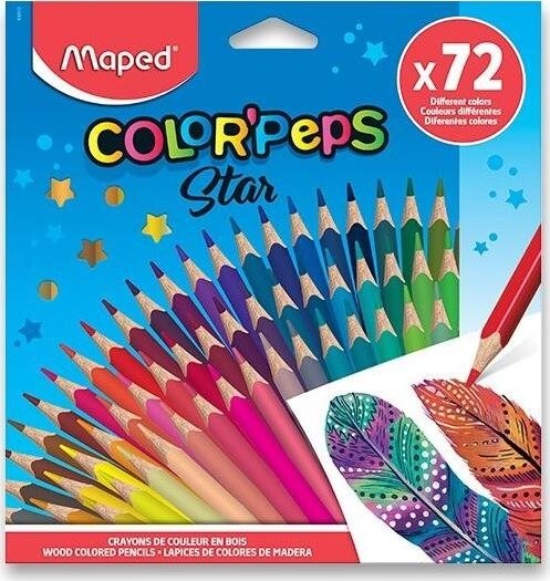 MAPED Color'Peps 72 farieb