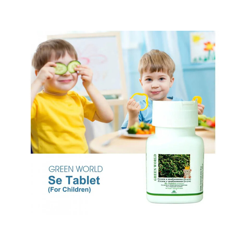 GreenWorld Selén pre deti 30 kapsúl