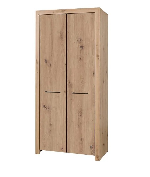 Šatníková skriňa Janeza 93 cm dub Artisan
