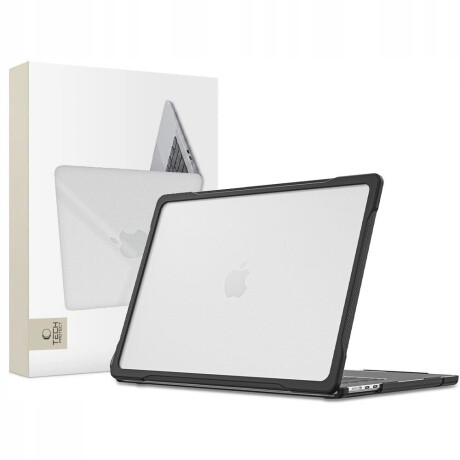 Tech-Protect Velar puzdro na MacBook Air 15'' M2-M5 2023-2026, čierne / priesvitné