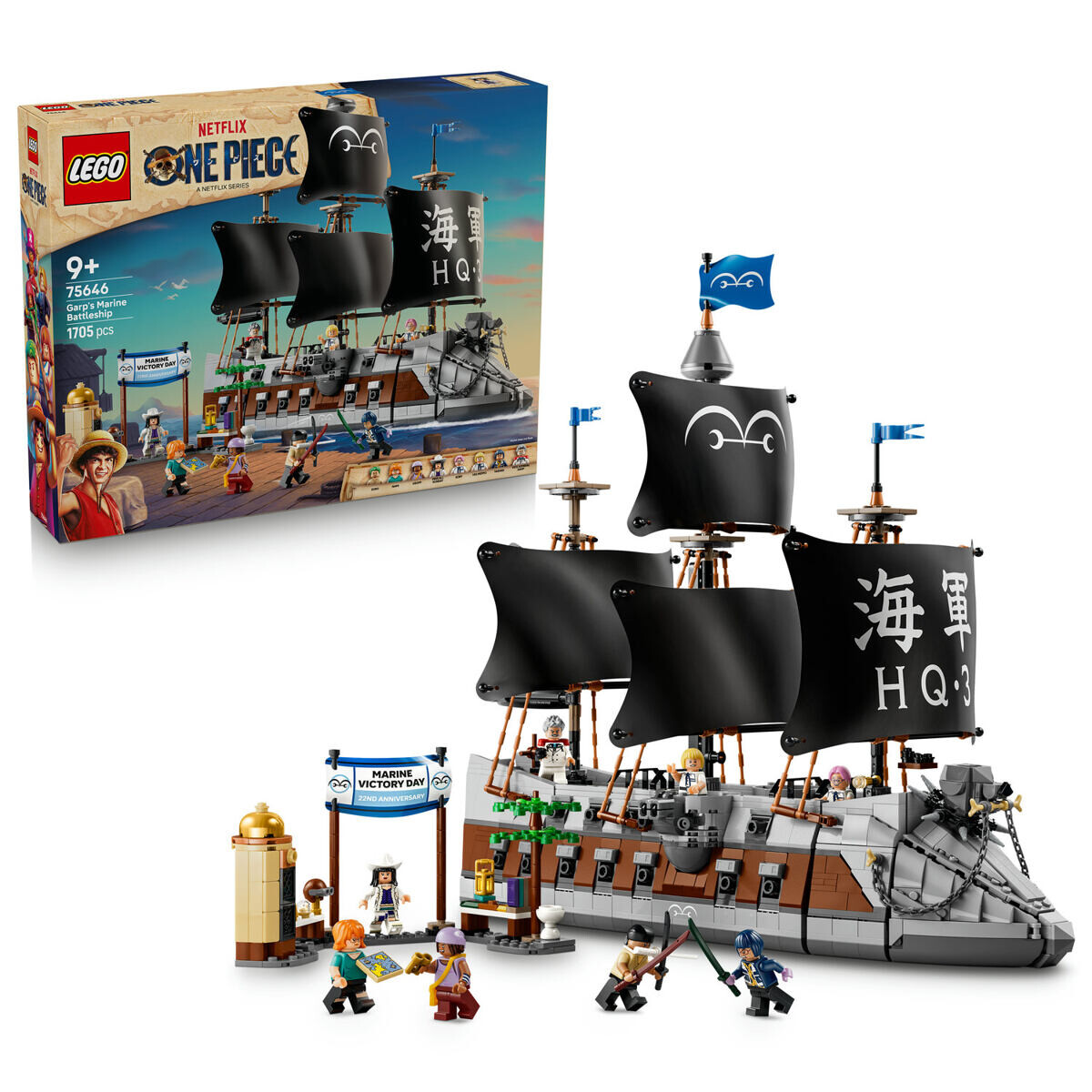 LEGO® ONE PIECE 75646 Garpova námorná vojnová loď