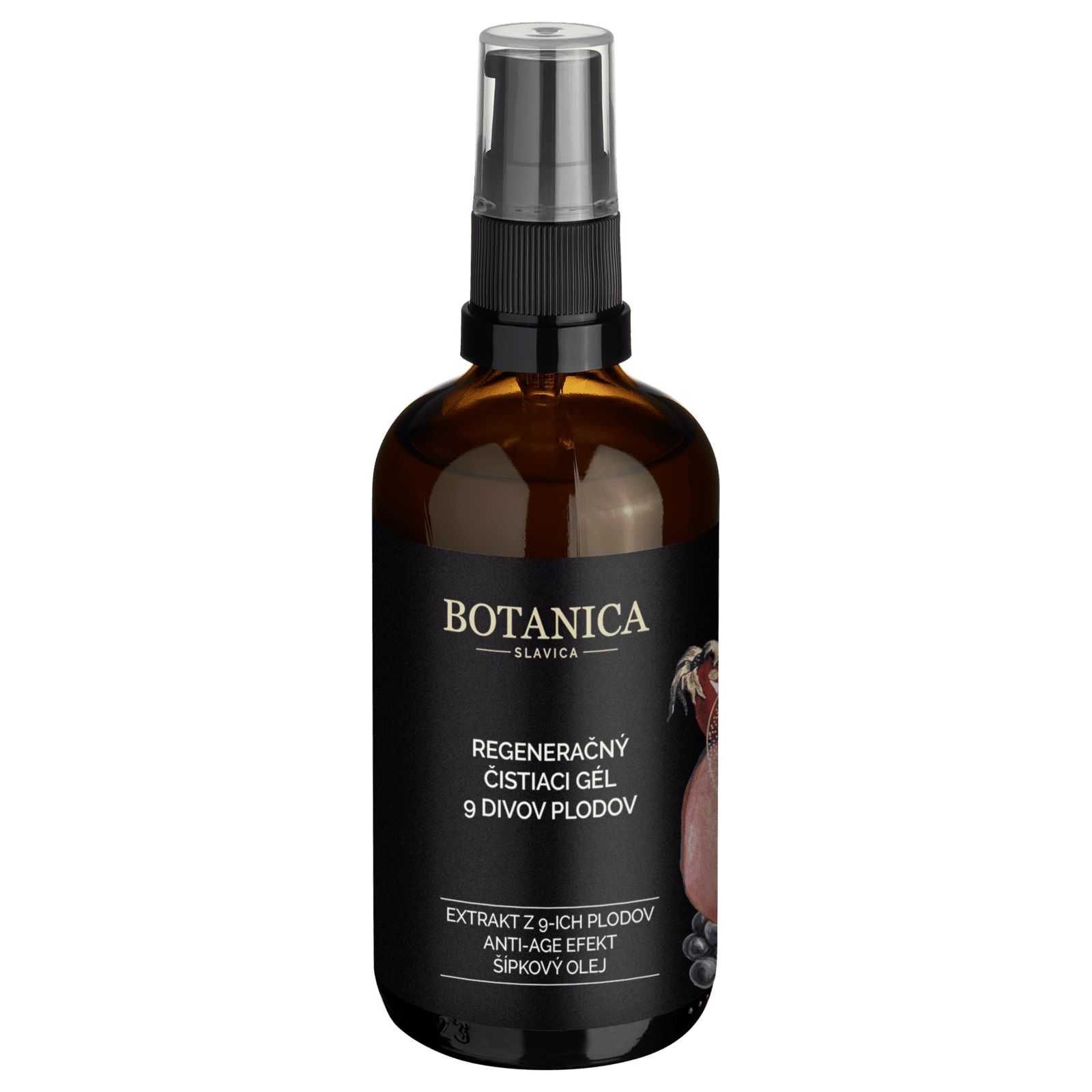 Botanica Slavica Akcia spotreba 09/2026 Pleťový čistiaci gél 9 divov plodov-1 100 ml