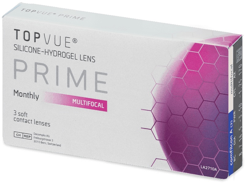 TopVue Prime Multifocal (3 šošovky)