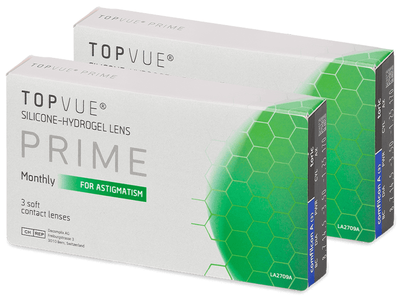 TopVue Prime for Astigmatism (6 šošoviek)