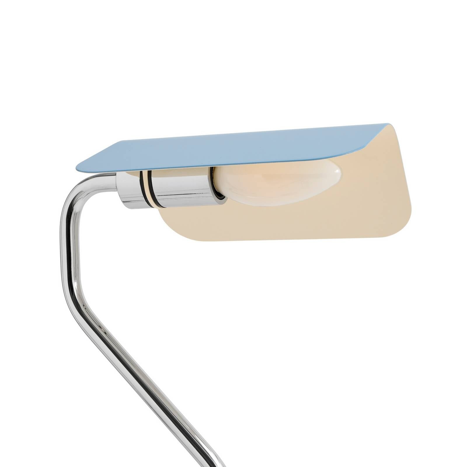 Stojacia lampa HAY Apex, pastelovo modrá, výška 110 cm, E14, oceľ