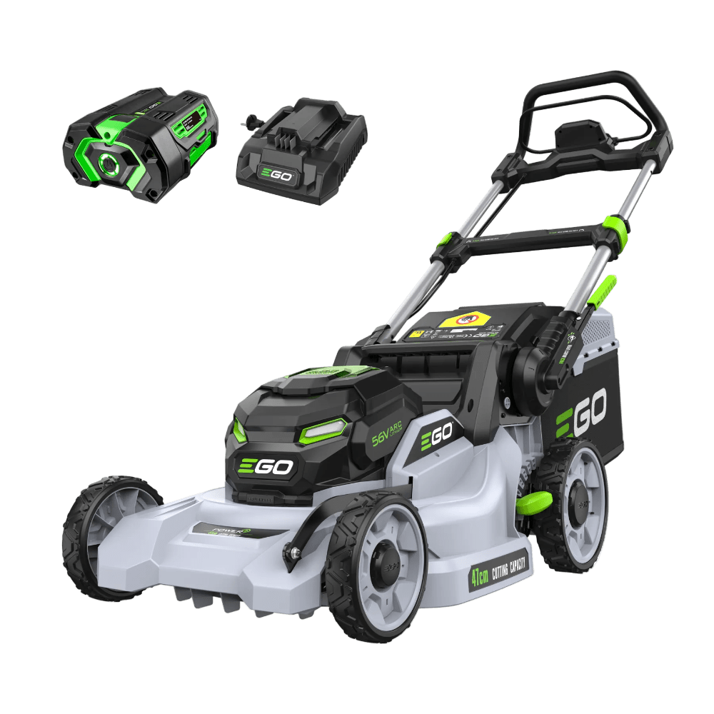 Akumulátorová kosačka EGO POWER+ 47 cm bez pojazdu-SADA s batériou a nabíjačkou