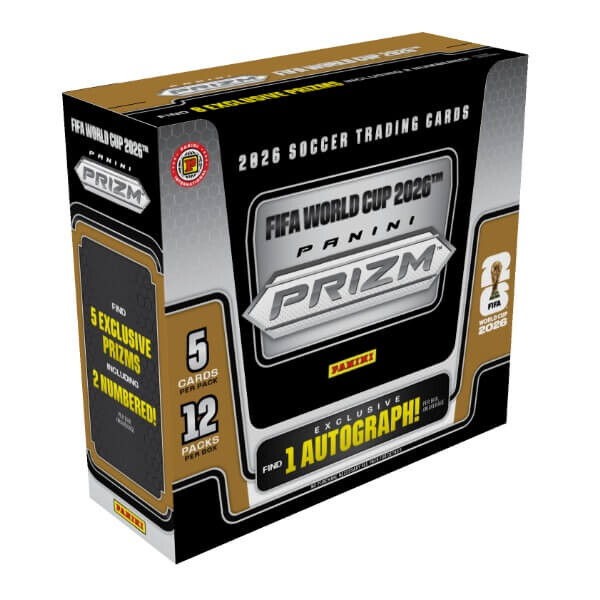 Panini 2026 Panini Prizm FIFA World Cup Soccer Hobby International Box - futbalové karty
