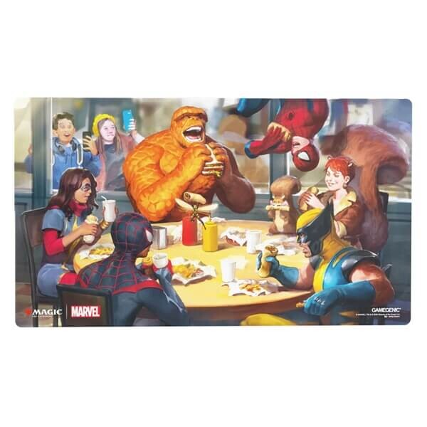 Gamegenic Hracia podložka Prime Playmat Magic: The Gathering Marvel Super Heroes – Heroic Feast