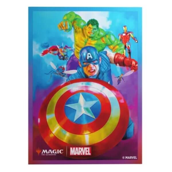 Gamegenic Obaly na karty Gamegenic MTG Marvel Super Heroes – Captain America, Team Leader – 105 ks