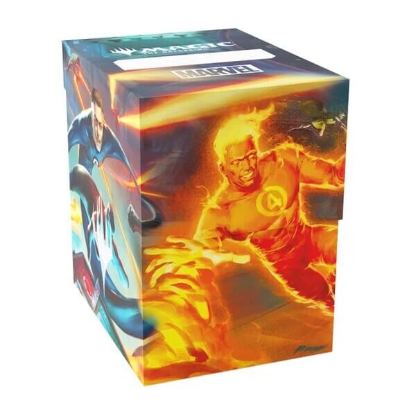 Gamegenic Krabička na karty MTG Marvel Super Heroes Soft Dynacrate 100+ XL - Fantastic Four Unleashed