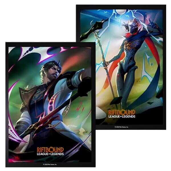 Jasco Games Obaly na karty Art Sleeves Riftbound League of Legends: Vendetta – Jayce vs Viktor  – 100 ks