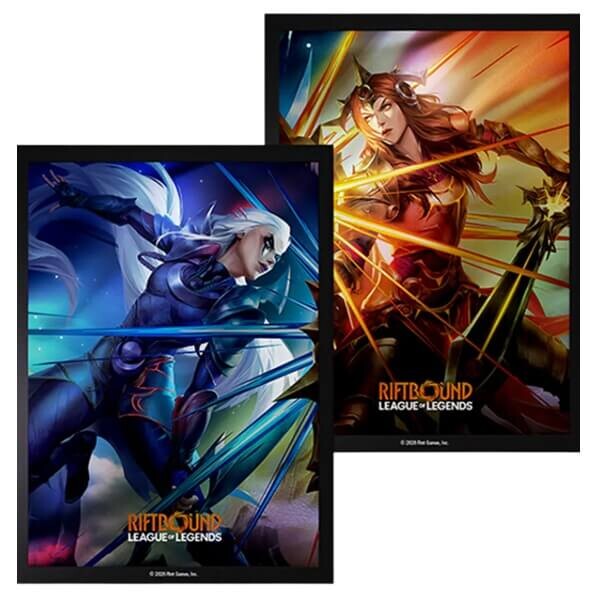 Jasco Games Obaly na karty Art Sleeves Riftbound League of Legends: Vendetta – Diana vs Leona  – 100 ks