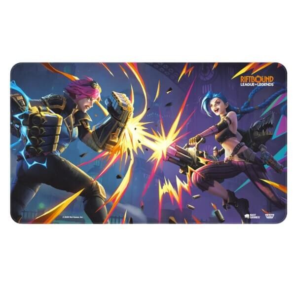 Jasco Games Hracia podložka Riftbound TCG League of Legends: Vendetta – Vi vs Jinx
