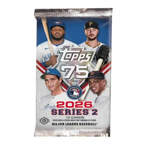 Topps 2026 Topps Series 2 Baseball Hobby balíček - zberateľské karty MLB