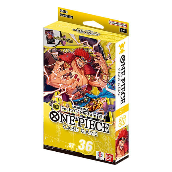 Bandai One Piece Card Game - Starter Deck YELLOW Eustass 