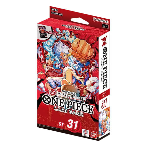 Bandai One Piece Card Game - Starter Deck RED Monkey.D.Luffy ST-31 - EN