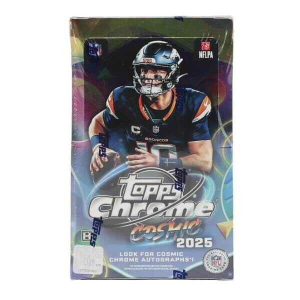 Topps 2025 Topps Chrome Cosmic Football Hobby Box – karty NFL