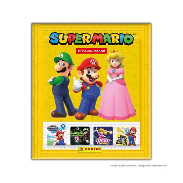 Panini Super Mario 2 - Nálepky - balenie