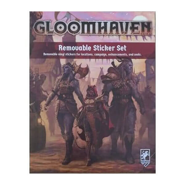 Cephalofair Games Gloomhaven 2nd Edition Removable Sticker Set - EN