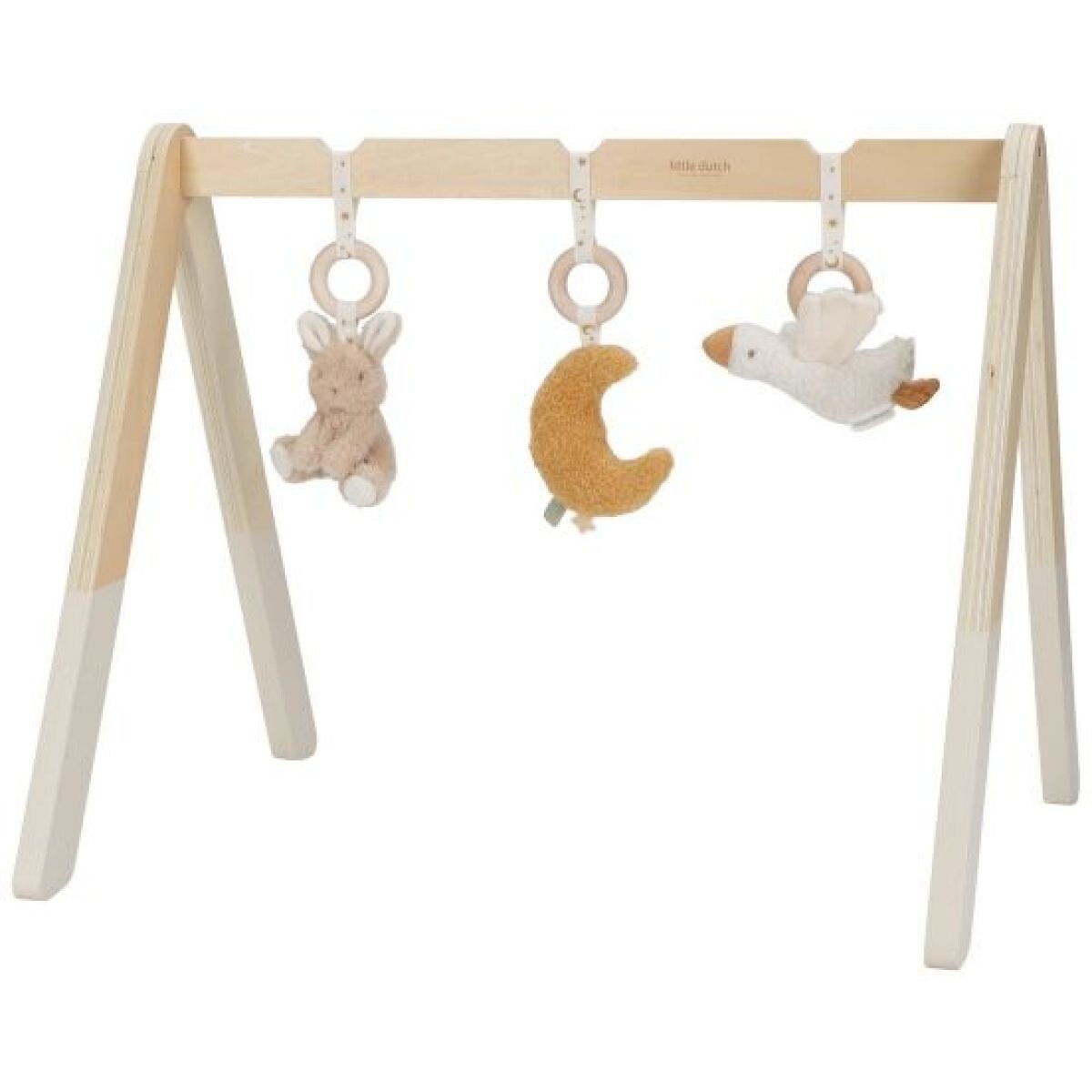 Little Dutch Drevená hrazdička Newborn Naturals