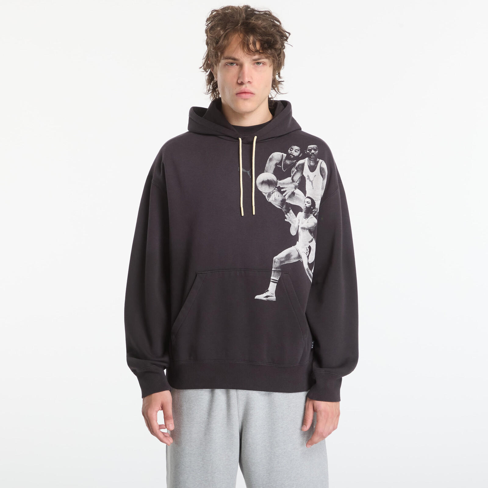 Mikina Puma Memory Lane Hoodie Fl Puma Black XL
