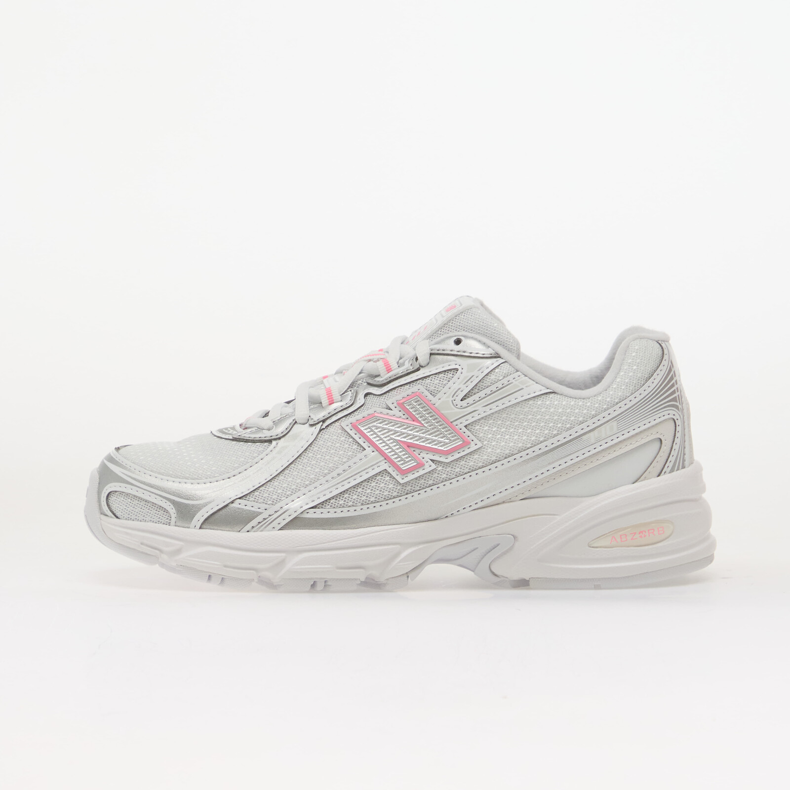 Tenisky New Balance Kids 740 Silver Metallic/ Signal Pink EUR 40