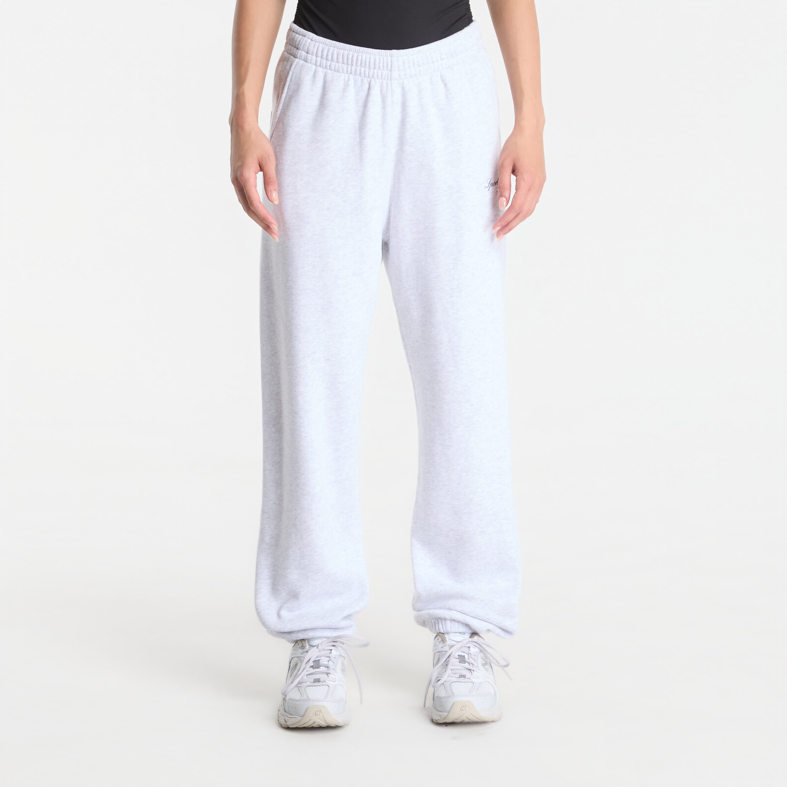 Tepláky Sporty & Rich Signature NY Sweatpant UNISEX Heather Gray XL