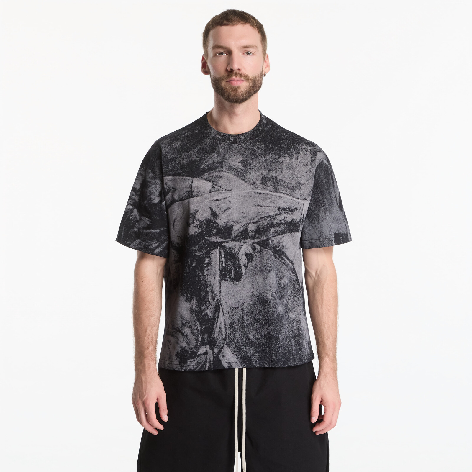 Tričko Footshop x Oktagon Heavy Tee Black L