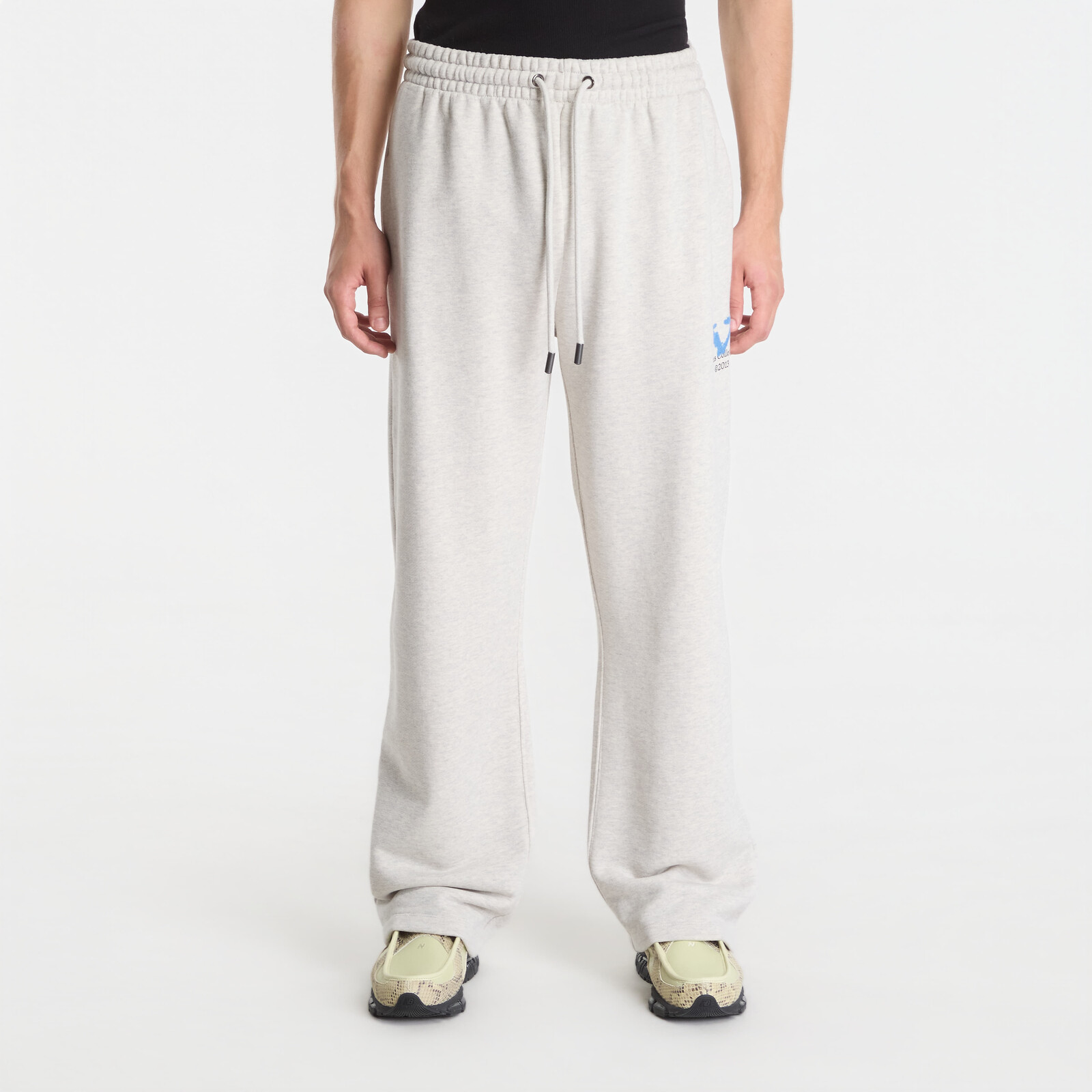 Tepláky Off-White Blue Half Arrow Sweatpant Grey Melange M