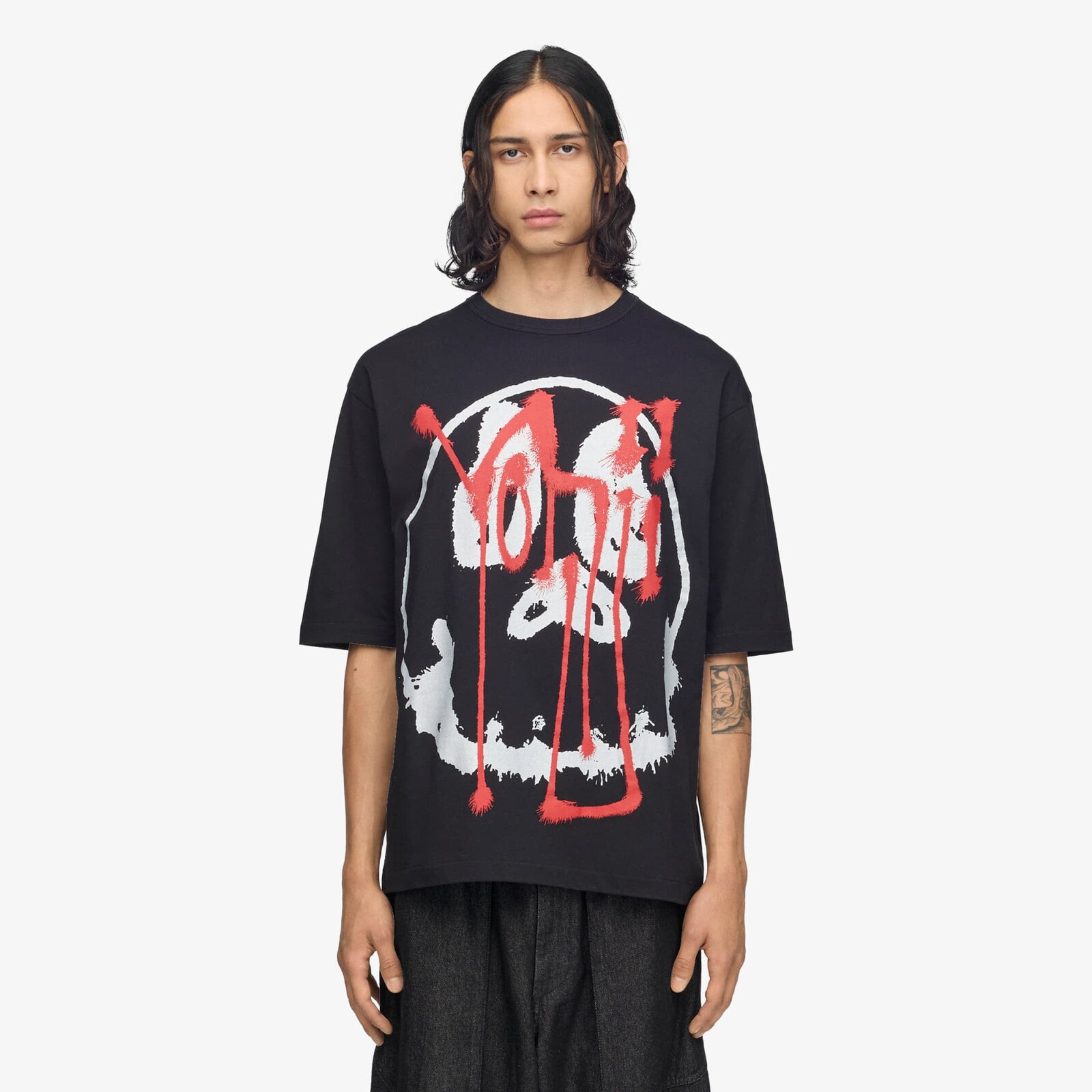 Tričko Y-3 Chito Graphic Short Sleeve Tee UNISEX Black XS
