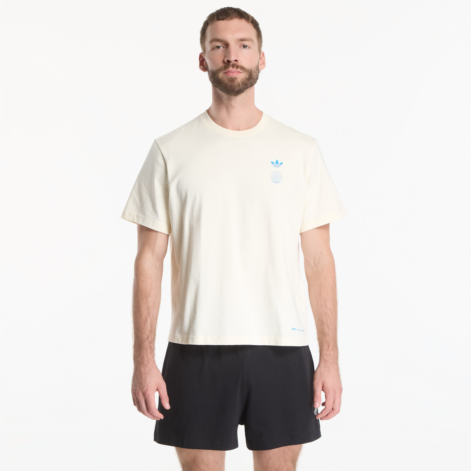 Tričko adidas Dtmf Bad Bunny Heavyweight Merch Tee UNISEX Cream White L