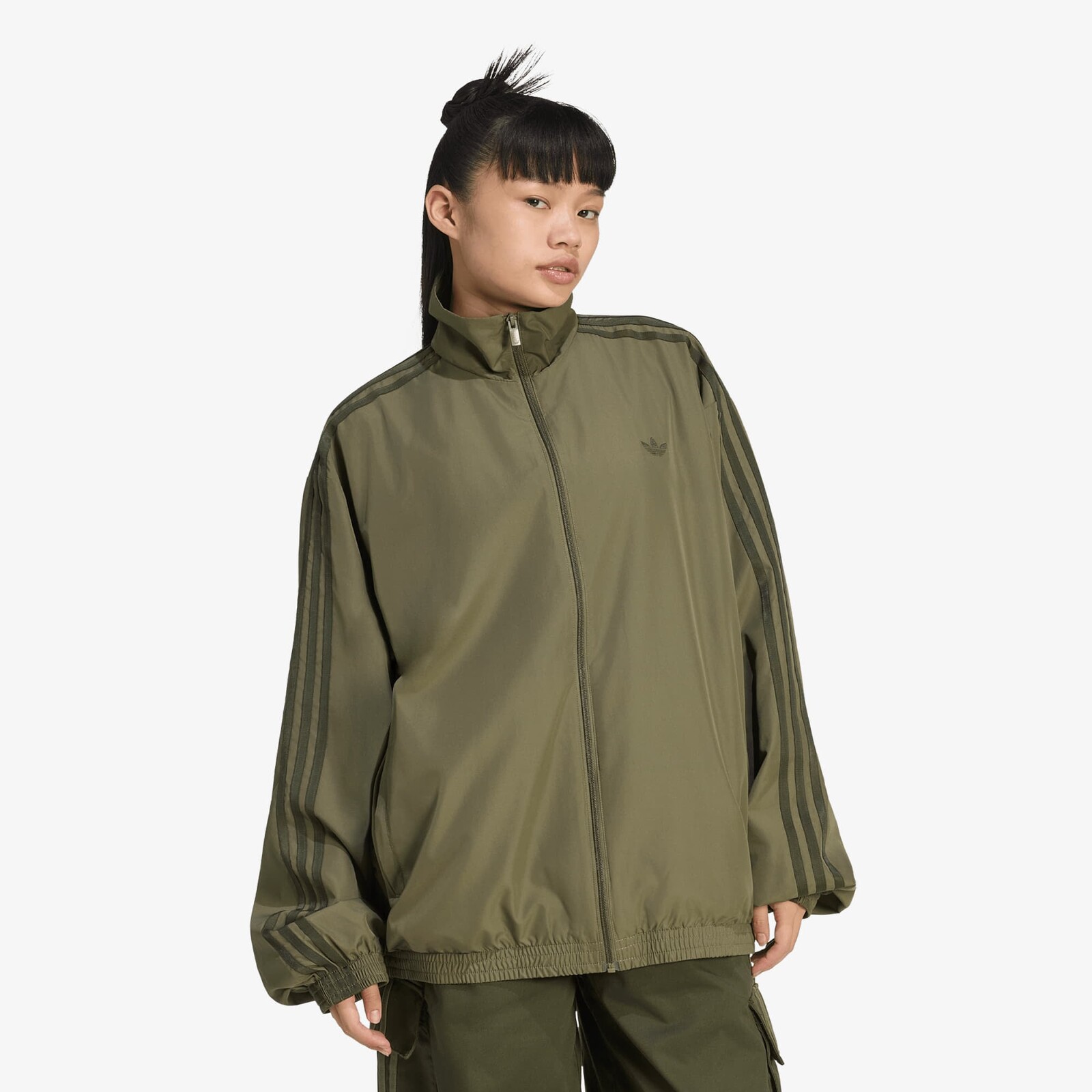 Bunda adidas Firebird Adilenium Track Top Olive Strata/ Night Cargo XS