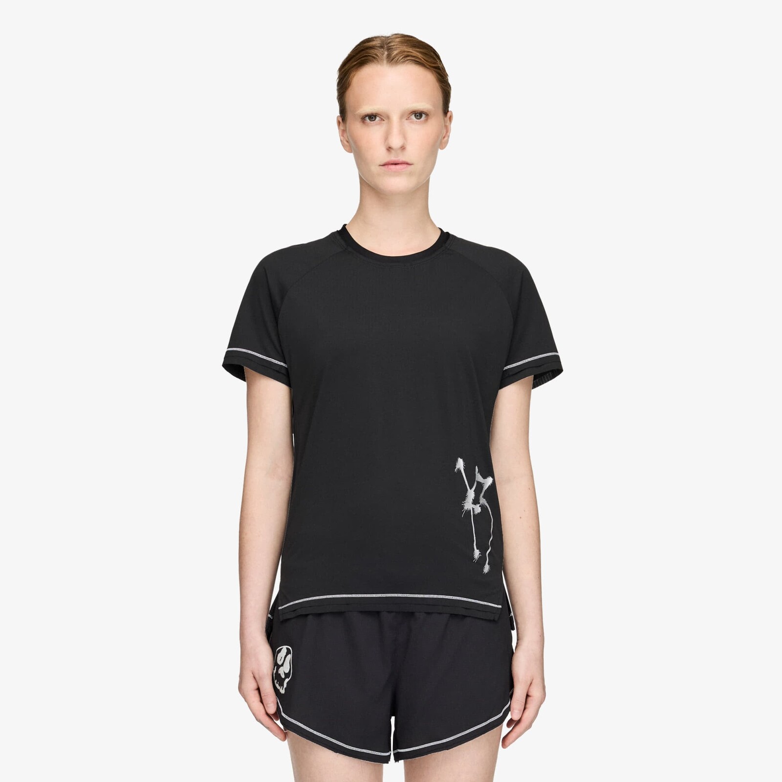 Košeľa Y-3 x Chito Graphic Running Short Sleeve Tee Black XS