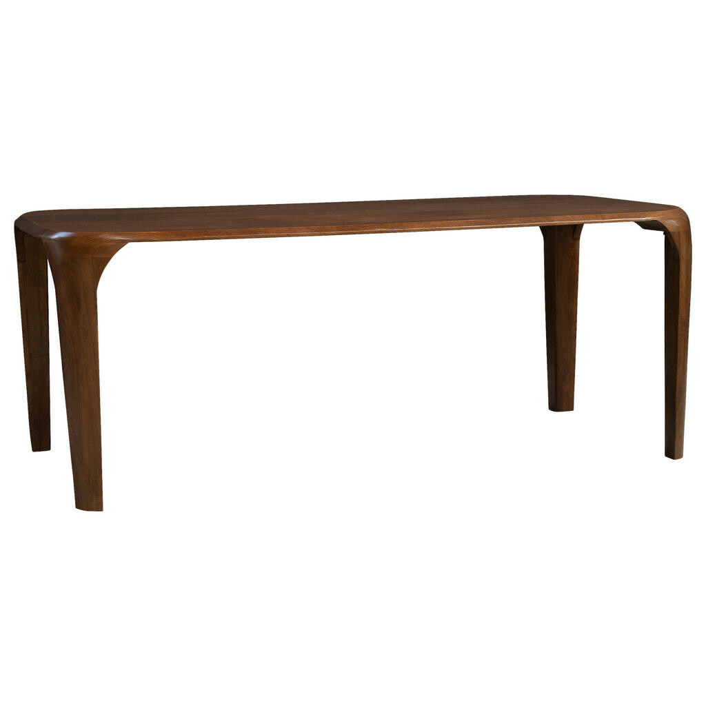 Livetastic JEDÁLENSKÝ STÔL, mangové drevo, farba vlašského orecha, 200/76/100 cm