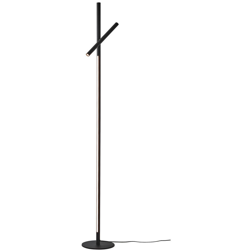 Dieter Knoll STOJACIA LED LAMPA, tlačidlový stmievač, 22/172,5 cm