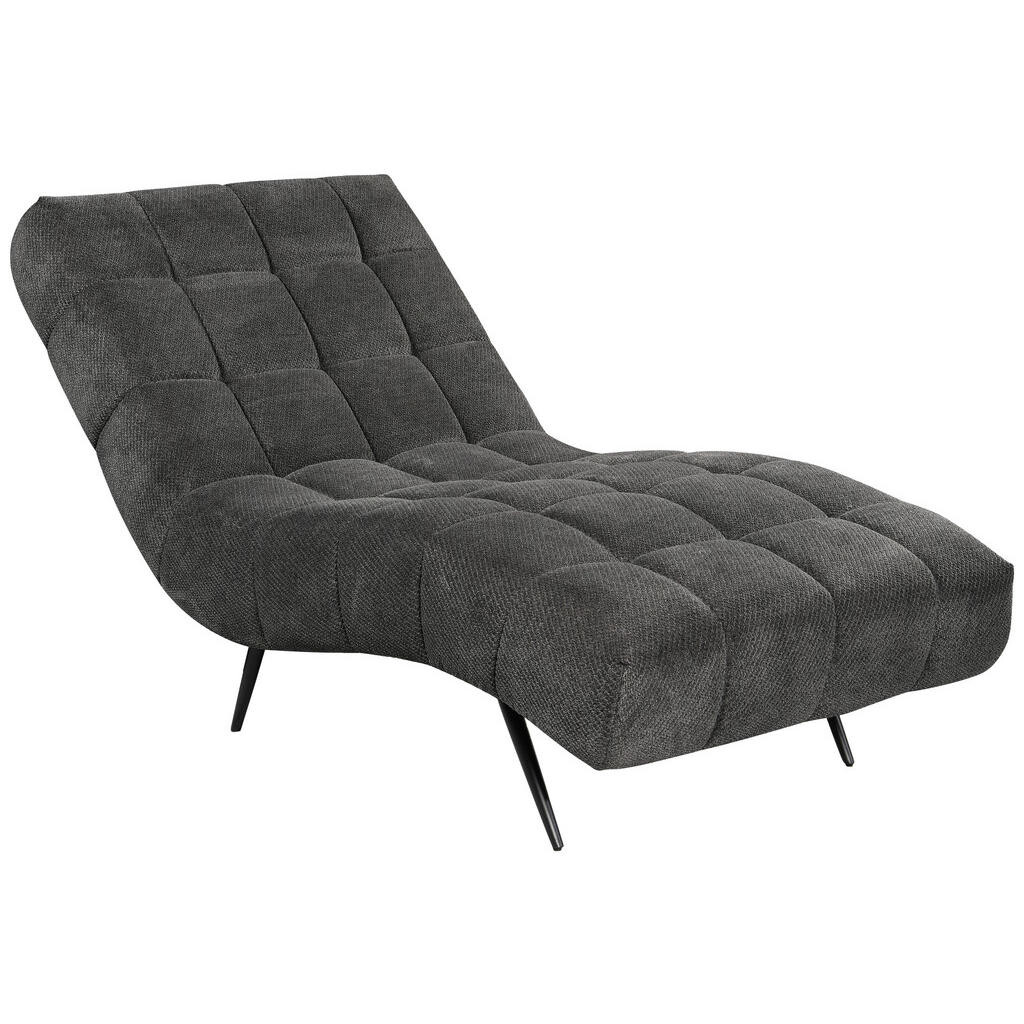 MID.YOU RELAXAČNÉ LEŽADLO, textil, tmavosivá