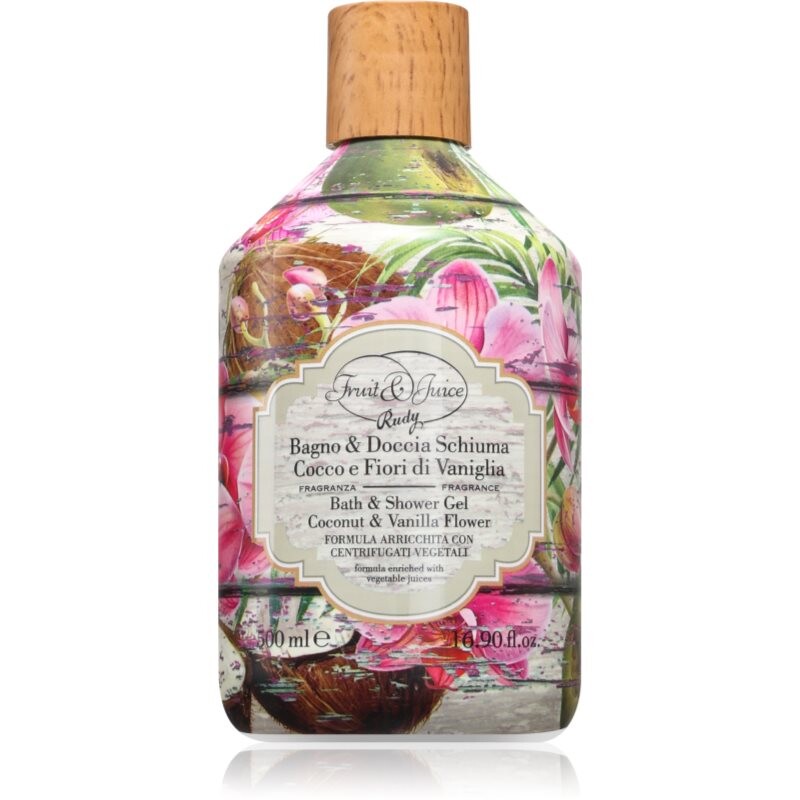 Rudy - Le Maioliche Cocco e Fiori di Vaniglia sprchový gél 500 ml