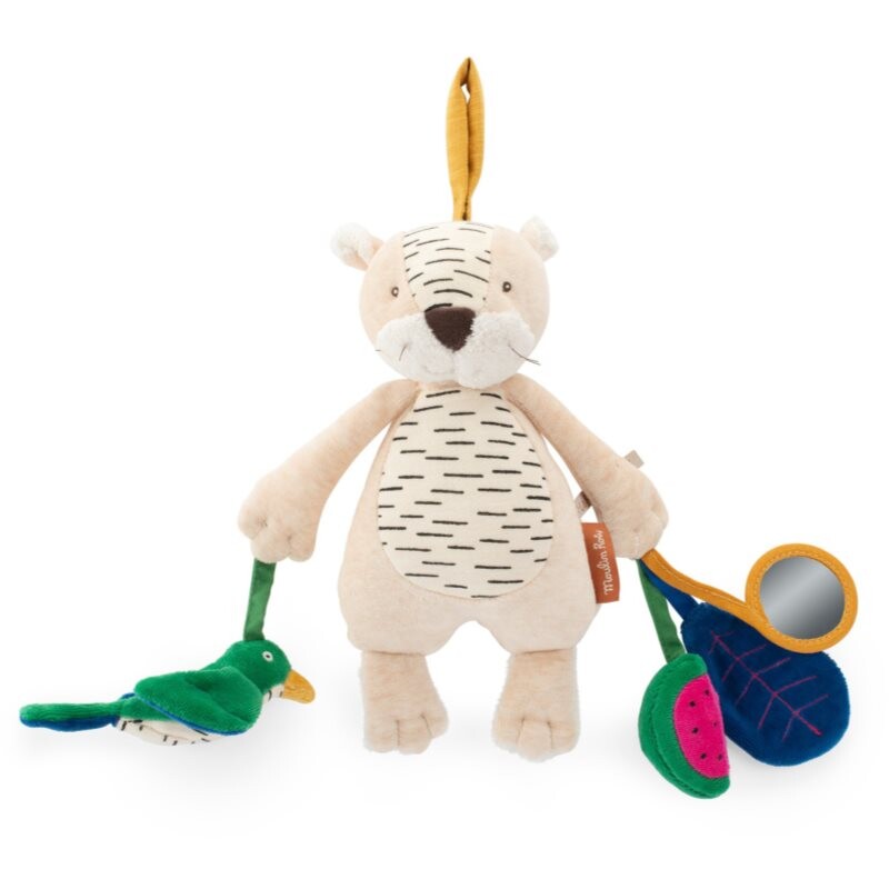 MOULIN ROTY Baboo the Tiger kontrastná závesná hračka 0m+ 1 ks