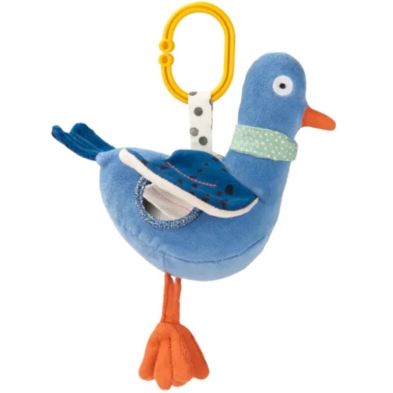 MOULIN ROTY Michel Puce & Pilou kontrastná závesná hračka 0m+ 1 ks