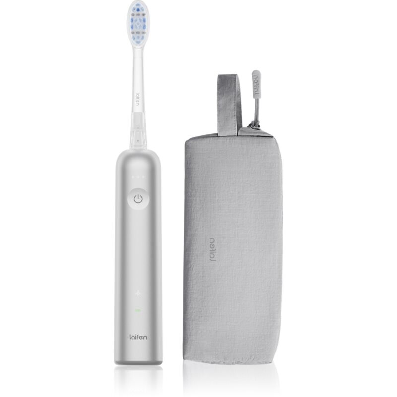 Laifen Wave Pro LFTB02-A Aluminium Alloy elektrická zubná kefka Silver 1 ks