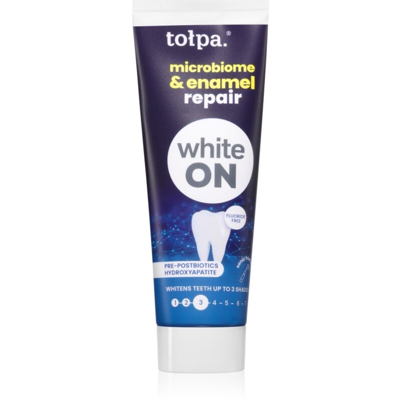 Tołpa On White Microbiome & Enamel Repair bieliaca zubná pasta 75 ml