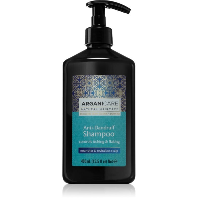 Arganicare Argan Oil & Shea Butter šampón proti lupinám 400 ml