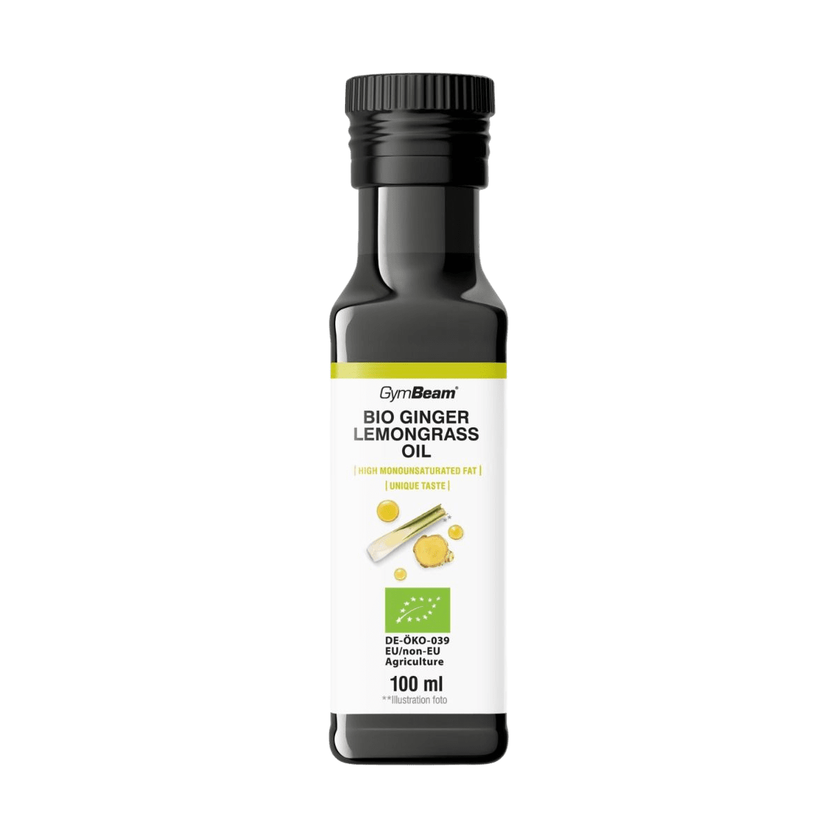 GYMBEAM BIO Zázvorový olej s citrónovou trávou 100 ml