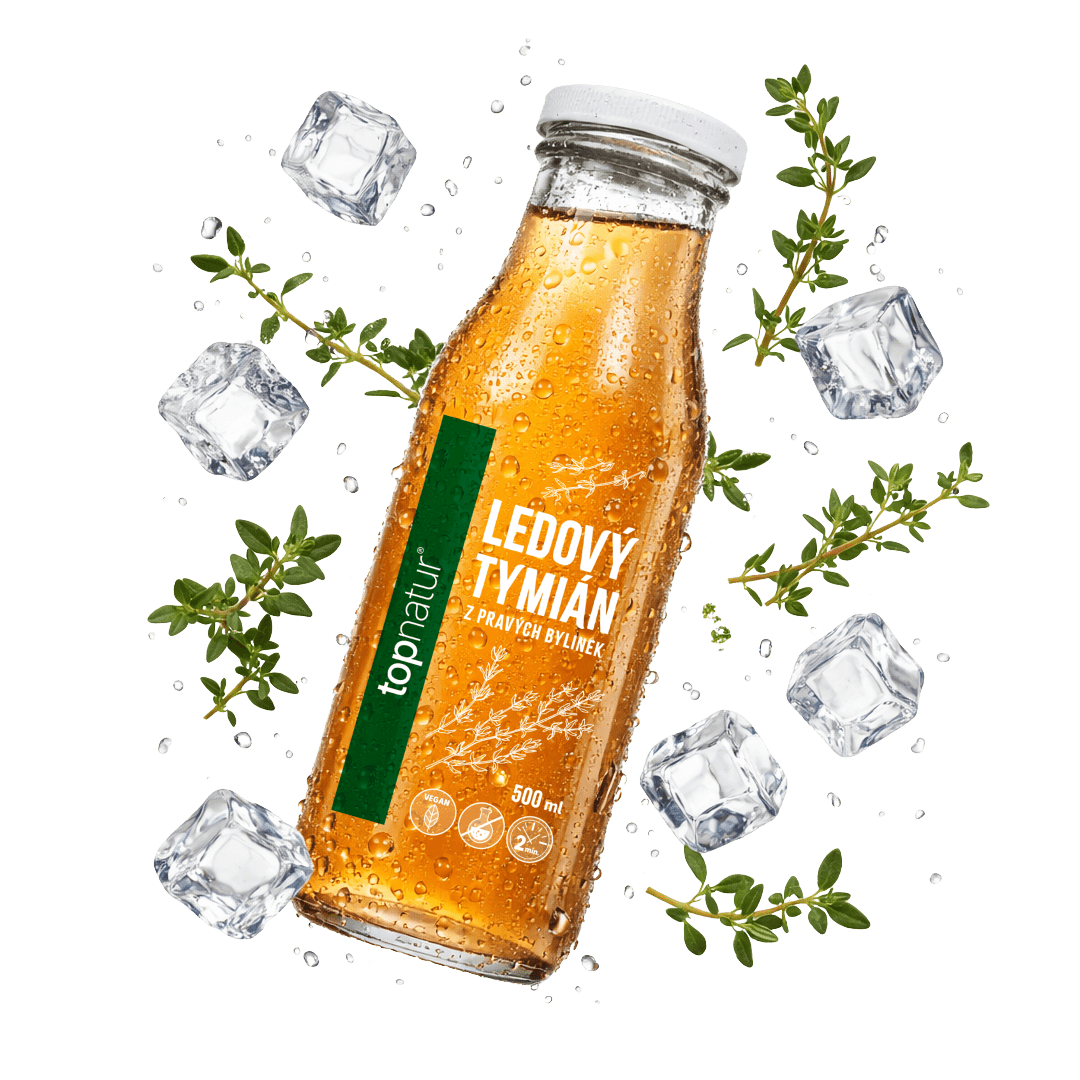 TOPNATUR Ľadový tymian - sirup z pravých byliniek 500 ml